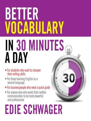 cover image of Better Vocabulary in 30 Minutes a Day